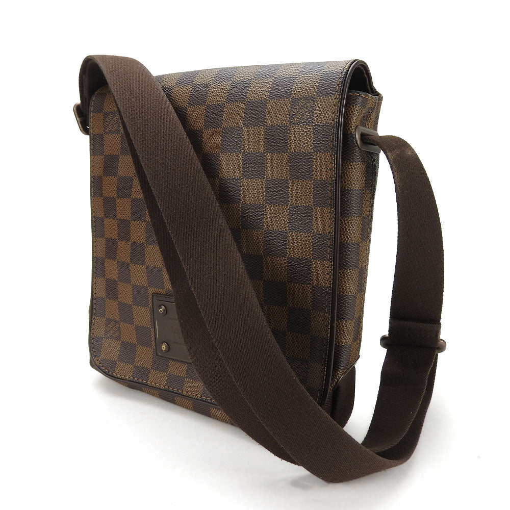 LOUIS VUITTON Shoulder Bag N51210 Damier Brown Damier Brooklyn PM
