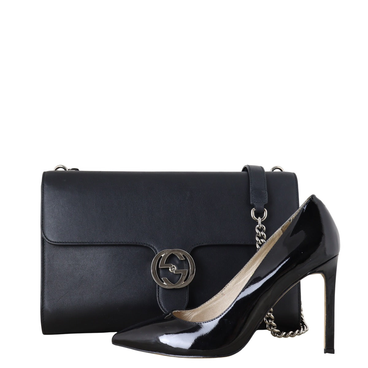 Gucci Interlocking G Chain Medium Shoulder Bag