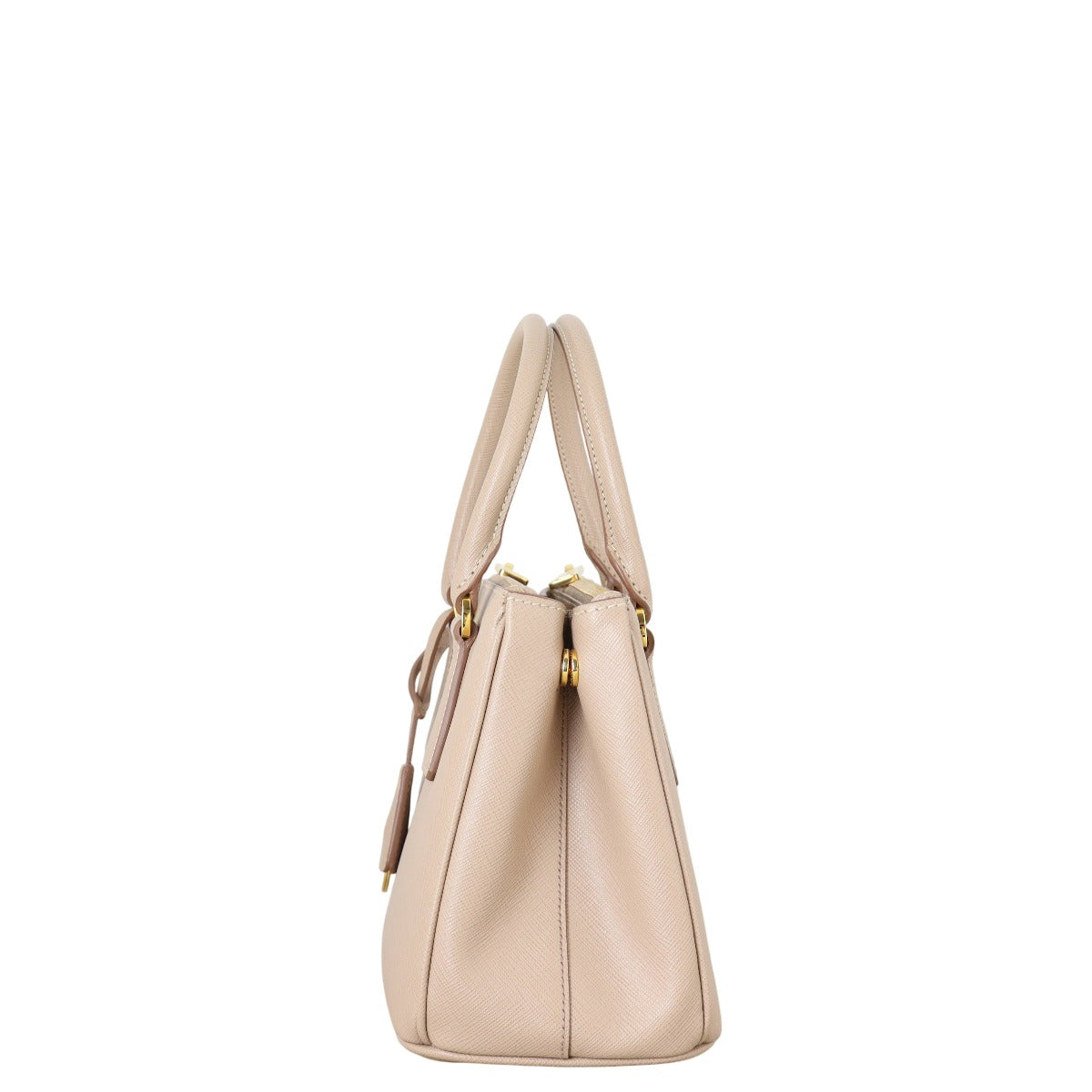 Prada Saffiano Lux Galleria Double Zip Tote Mini