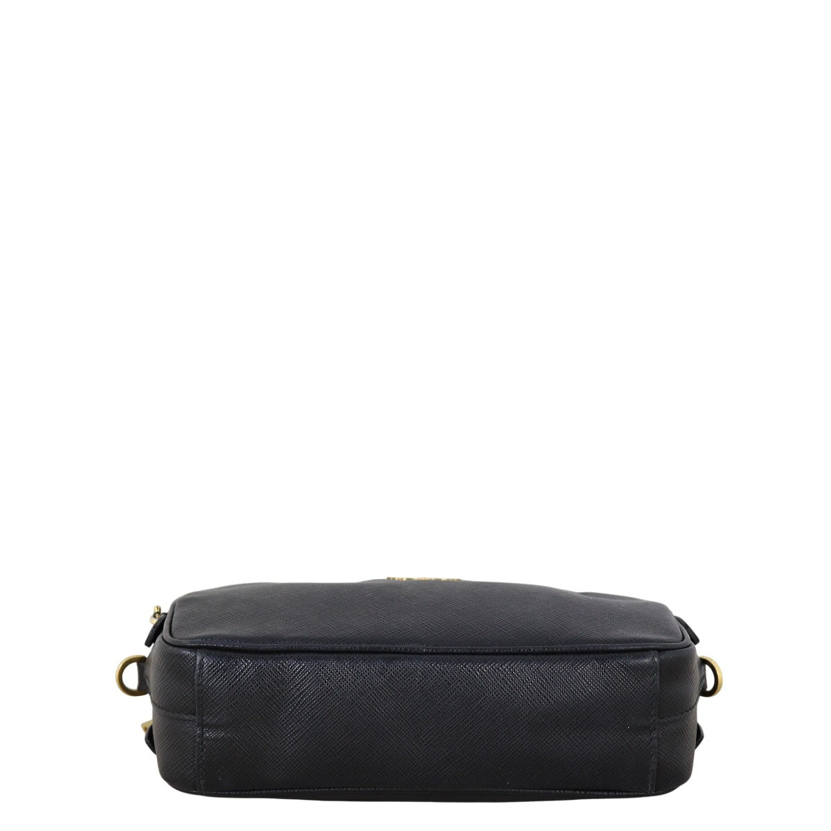 Prada Saffiano Lux Double Zip Camera Bag