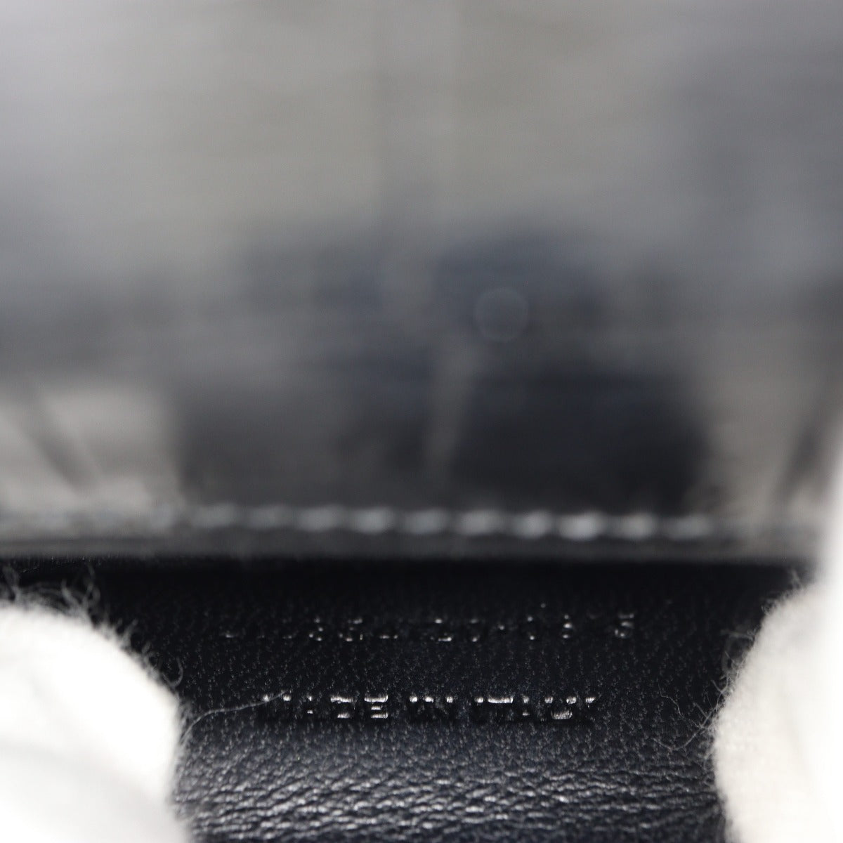 Saint Laurent Kate Tassel Chain Bag Small Croc-Embossed