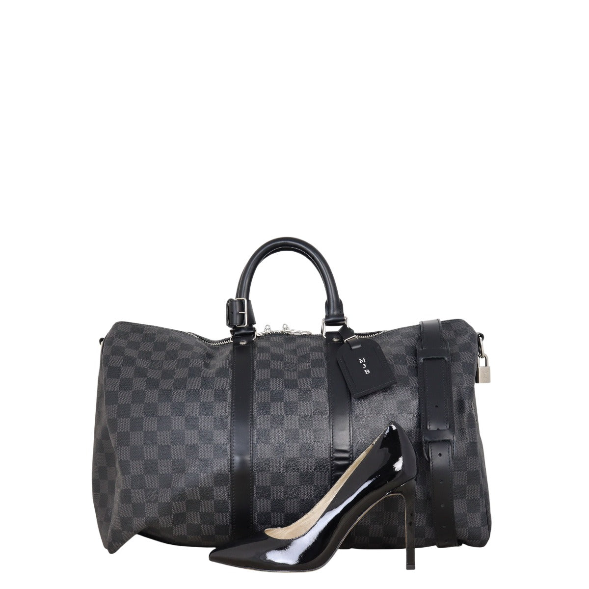 Louis Vuitton Keepall 45 Bandouliere Damier Graphite