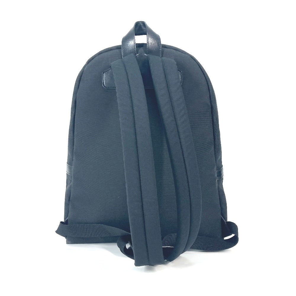 CELINE Backpack Canvas leather black triomphe logo mens