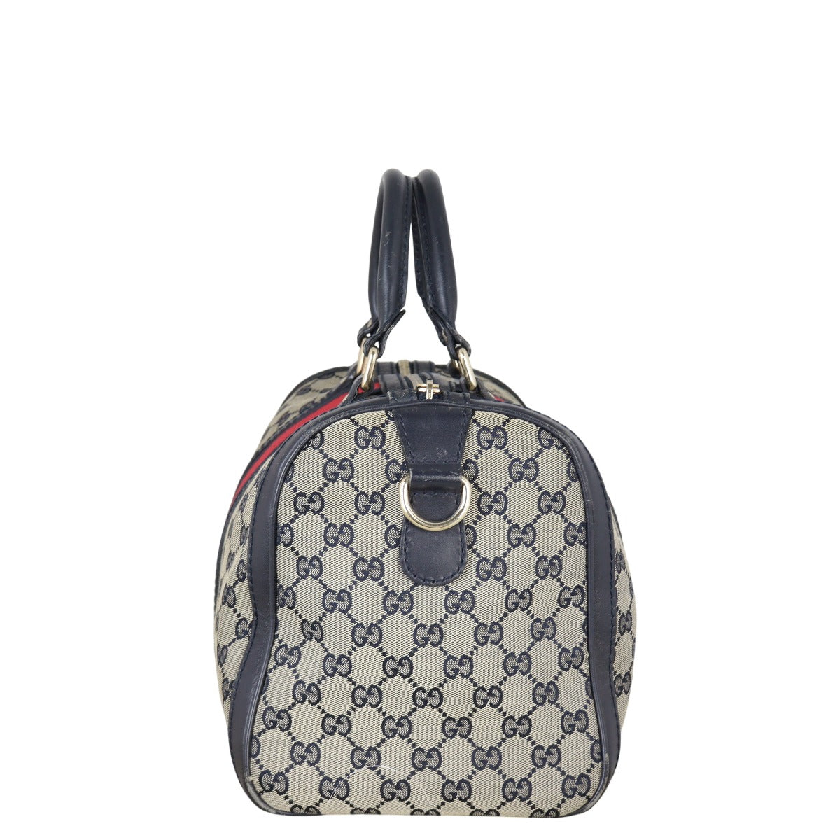 Gucci Vintage Web Original GG Boston Bag Medium
