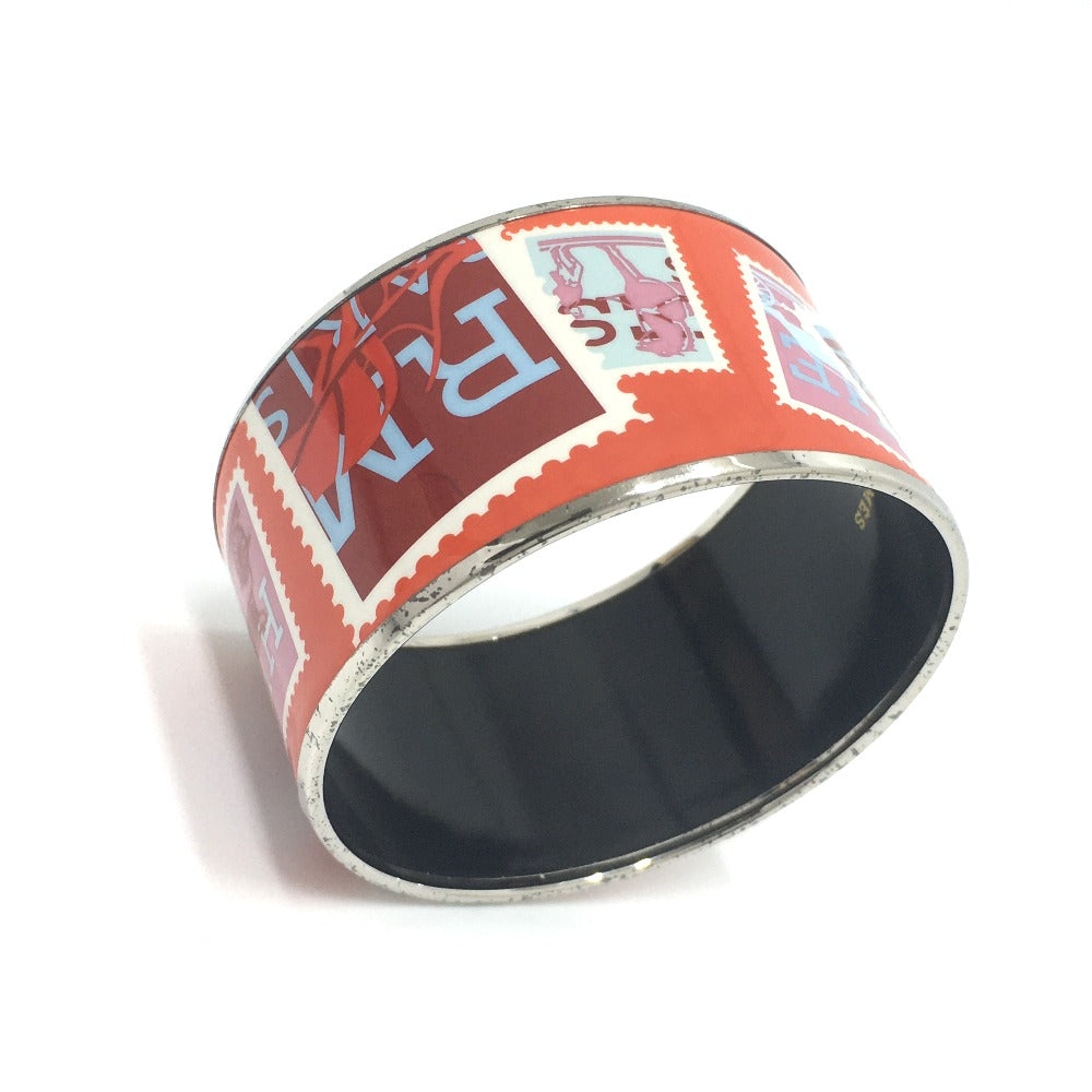 HERMES Bangle Cloisonne Orange Accessories Email TGM mens