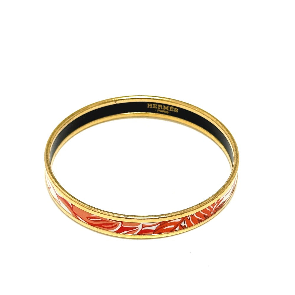 HERMES Bangle metal Orange Emaille PM