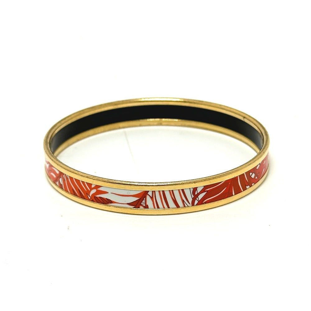 HERMES Bangle metal Orange Emaille PM