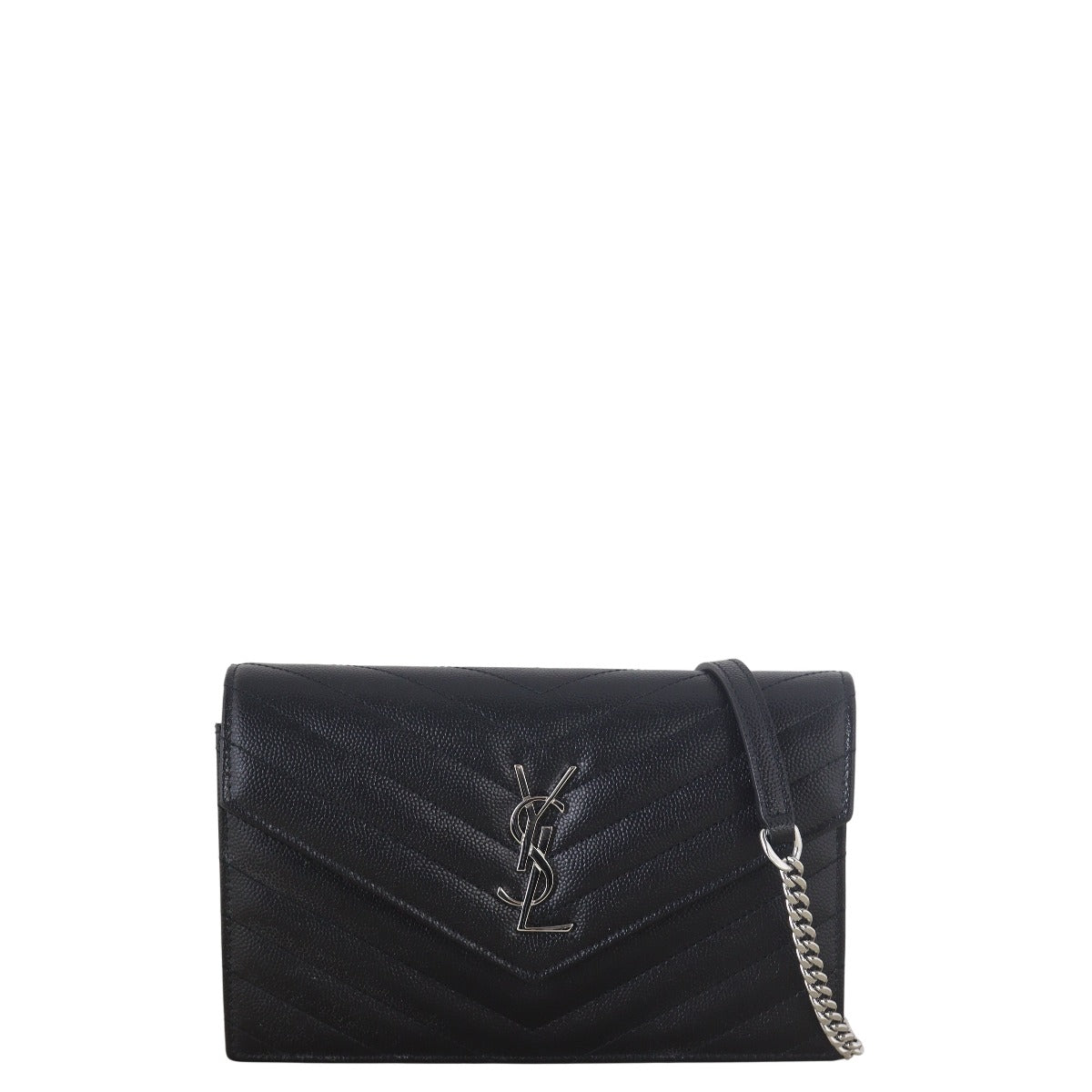Saint Laurent Cassandre Envelope Chain Wallet