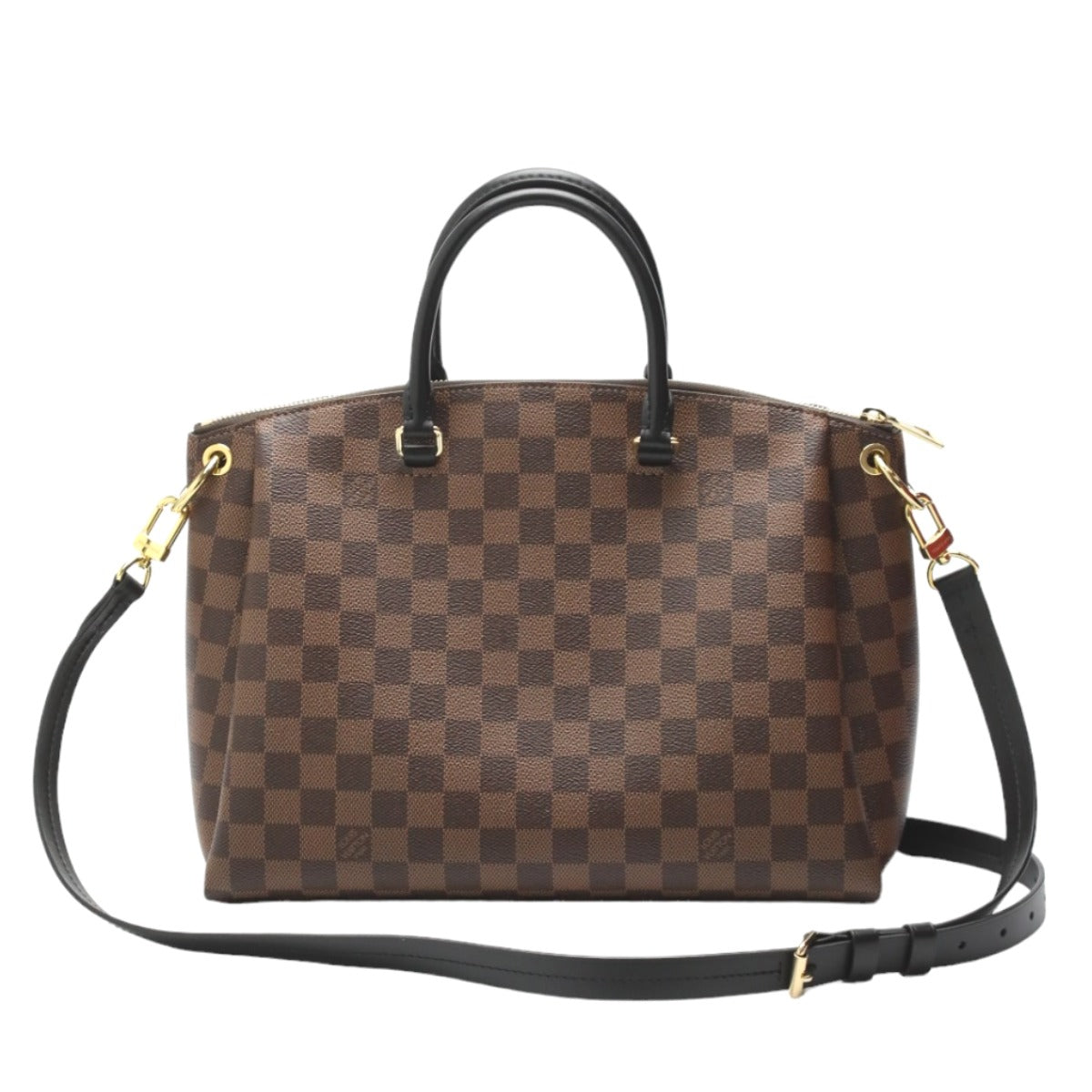 LOUIS VUITTON Tote Bag N45283 Damier canvas Brown 2WAY bag Odeon Tote MM Women