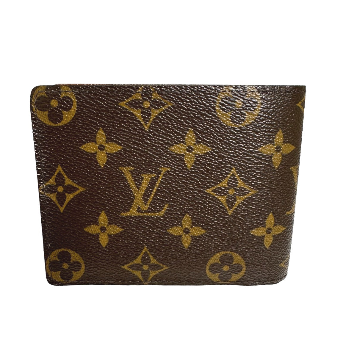 LOUIS VUITTON Bifold Wallet M60026 Monogram canvas Brown Bifold Wallet Monogram Portefeuille Florin unisex(Unisex)