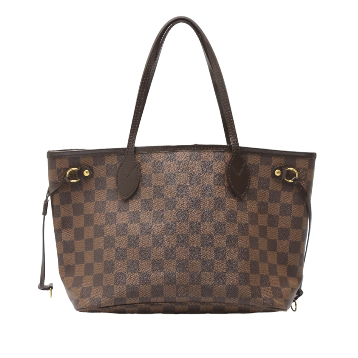 LOUIS VUITTON Handbag N51109 Damier canvas Brown Handbag Damier Never full PM Women