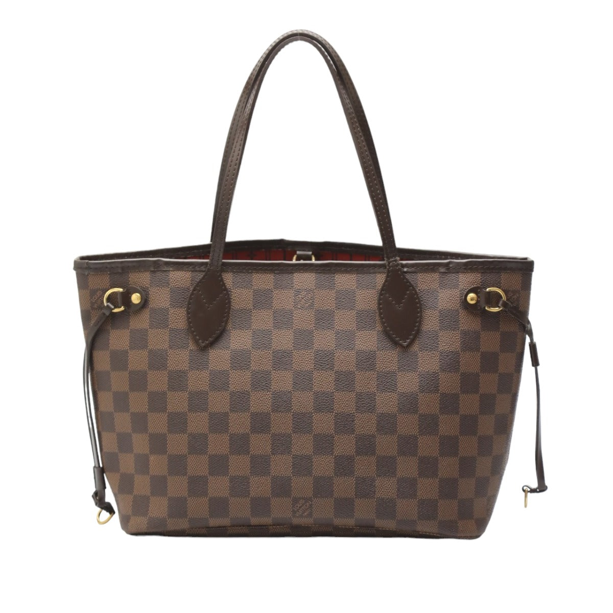 LOUIS VUITTON Handbag N51109 Damier canvas Brown Handbag Damier Never full PM Women