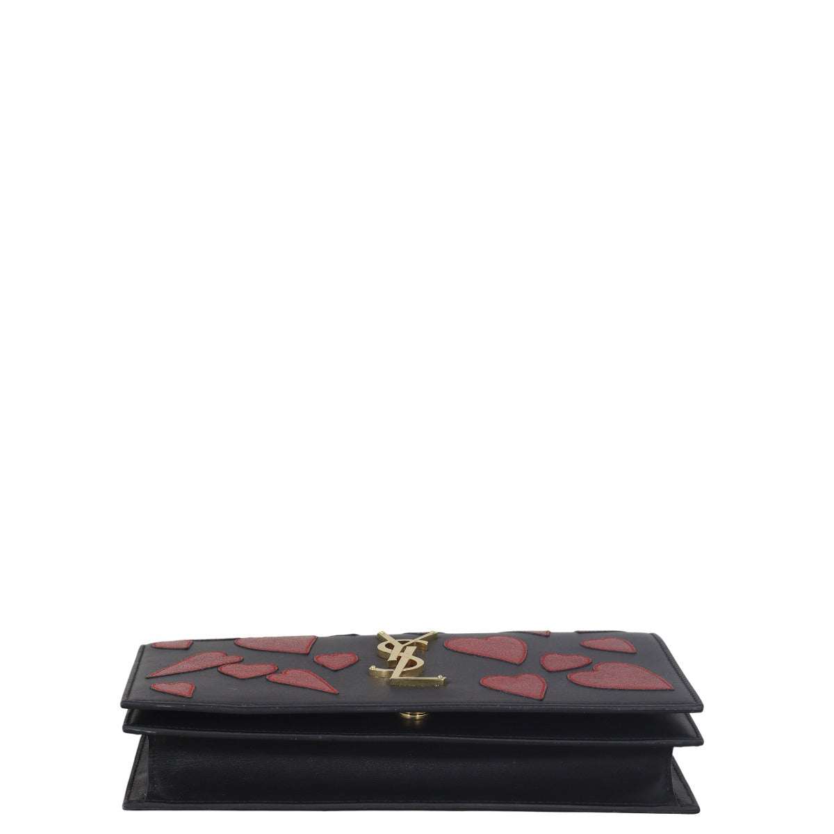 Saint Laurent Kate Clutch Small Hearts