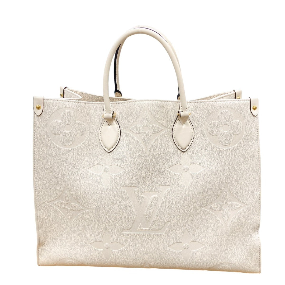 LOUIS VUITTON Tote Bag M45081 Monogram Ann Platt beige Monogram Shoulder back