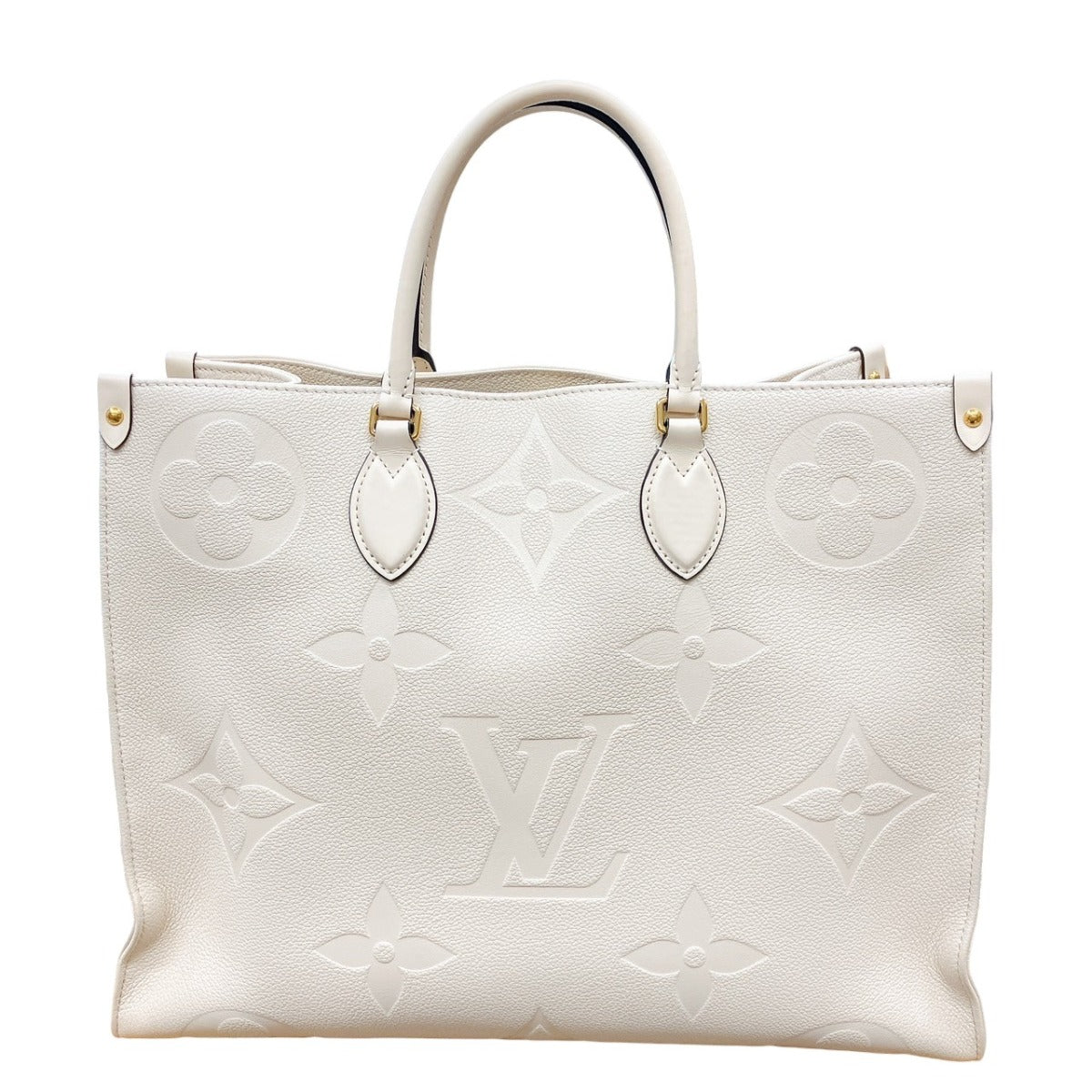 LOUIS VUITTON Tote Bag M45081 Monogram Ann Platt beige Monogram Shoulder back