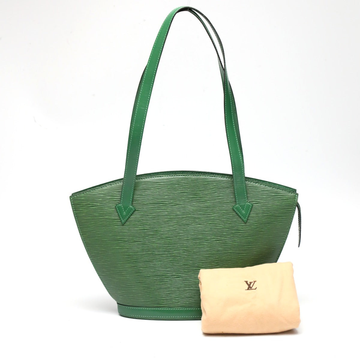 LOUIS VUITTON Tote Bag M52334 Epi Leather Borneo Green Tote Bag Epi Borneo Green Sun jack Women