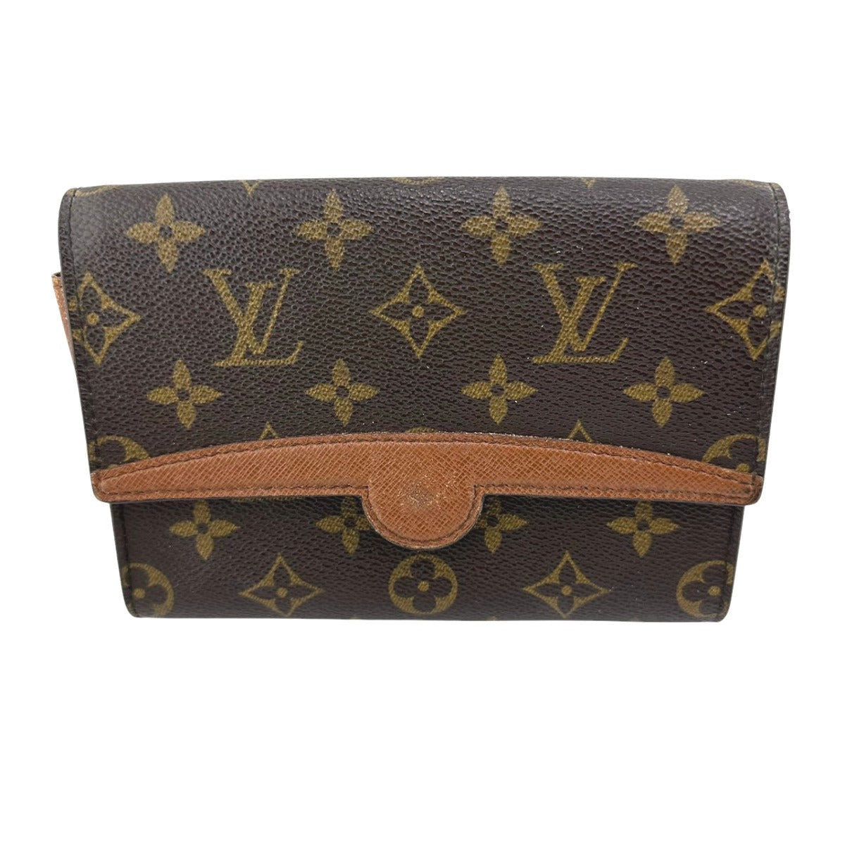 LOUIS VUITTON Waist bag M51975 Monogram canvas Brown Waist back Monogram Arche mens(Unisex)