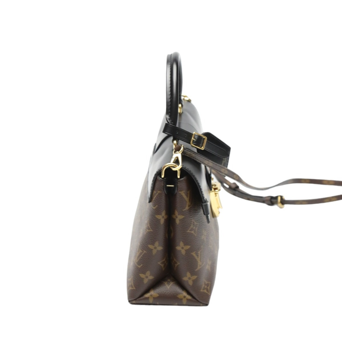 LOUIS VUITTON Shoulder Bag M43125 Monogram canvas Brown 2WAY handbag One-handle flap bag Women