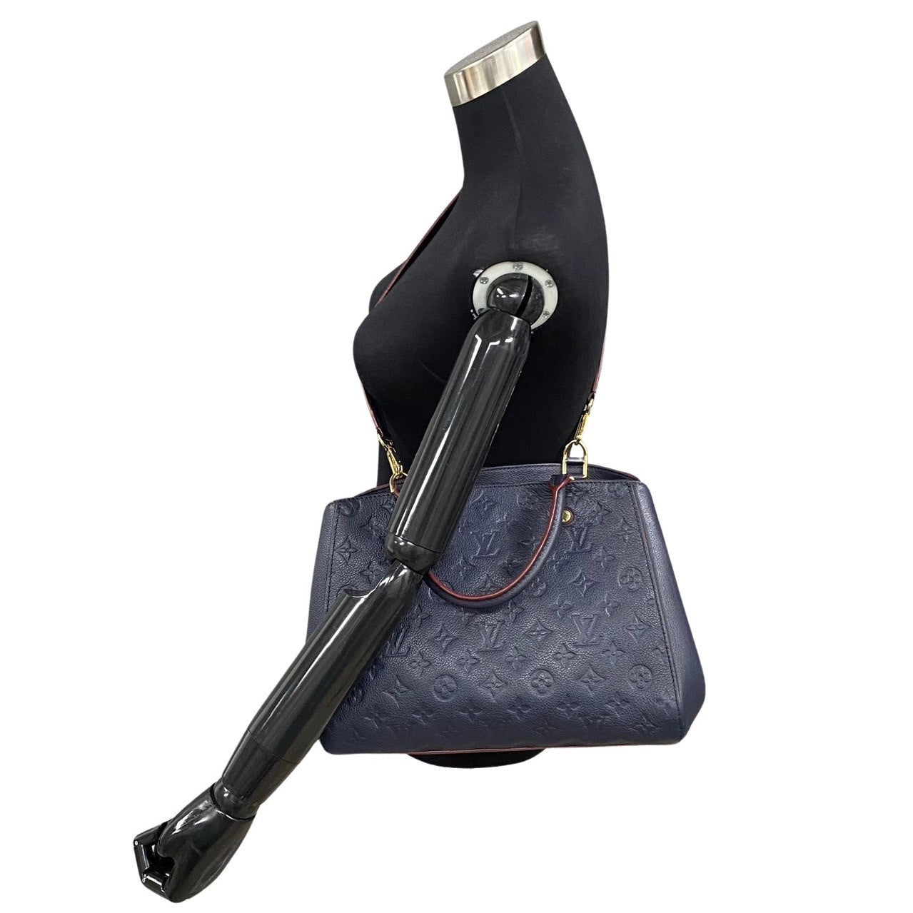 LOUIS VUITTON Shoulder Bag M42746 Monogram Ann Platt Navy Monogram Ann Platt Montaigne MM Women(Unisex)