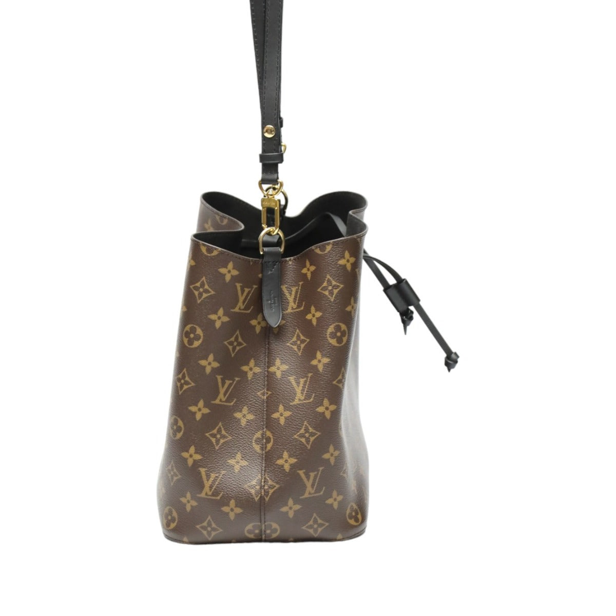 LOUIS VUITTON Shoulder Bag M44020 Monogram canvas Brown noir Shoulder Bag Monogram Neonoe Women