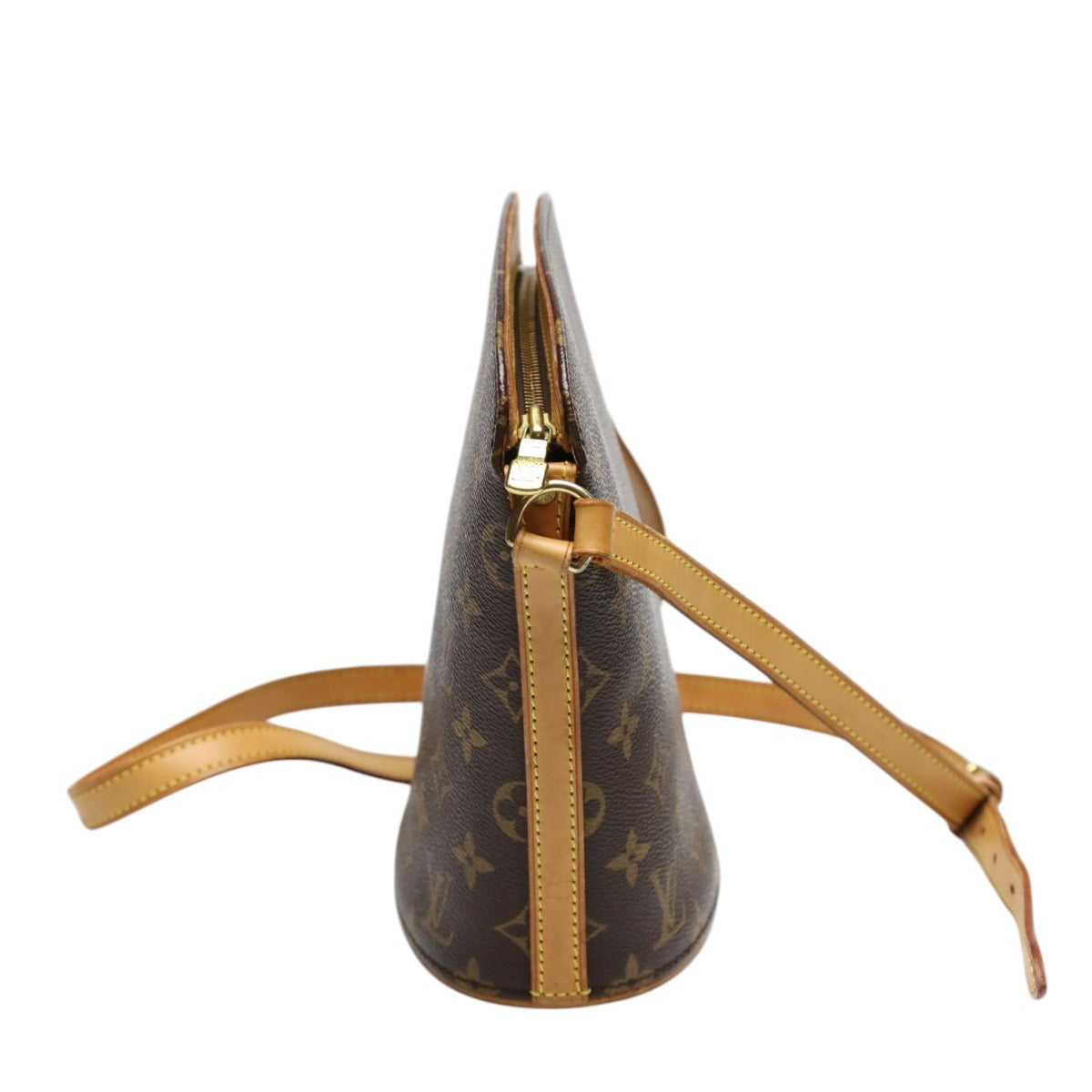 LOUIS VUITTON Shoulder Bag M51290 Monogram canvas, leather Brown Shoulder Bag Monogram Drouot Women