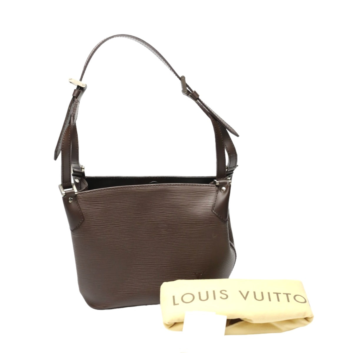 LOUIS VUITTON Tote Bag M5893D Epi Leather Brown mocha Epi Mandala PM Women