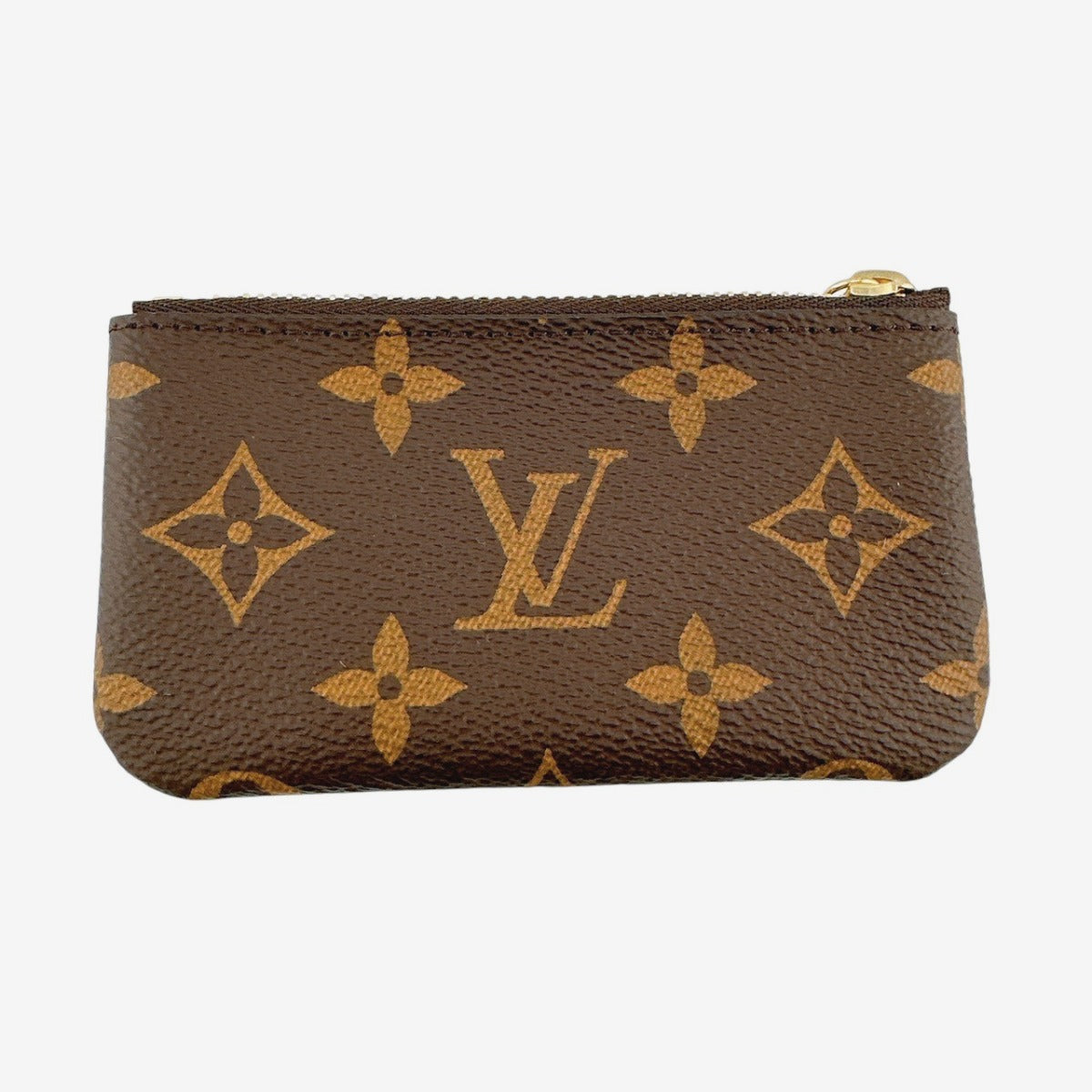 LOUIS VUITTON Key case Key holder  M62650 Monogram canvas Brown Key case Key holder for coin pocket Monogram Pochette Kle unisex(Unisex)