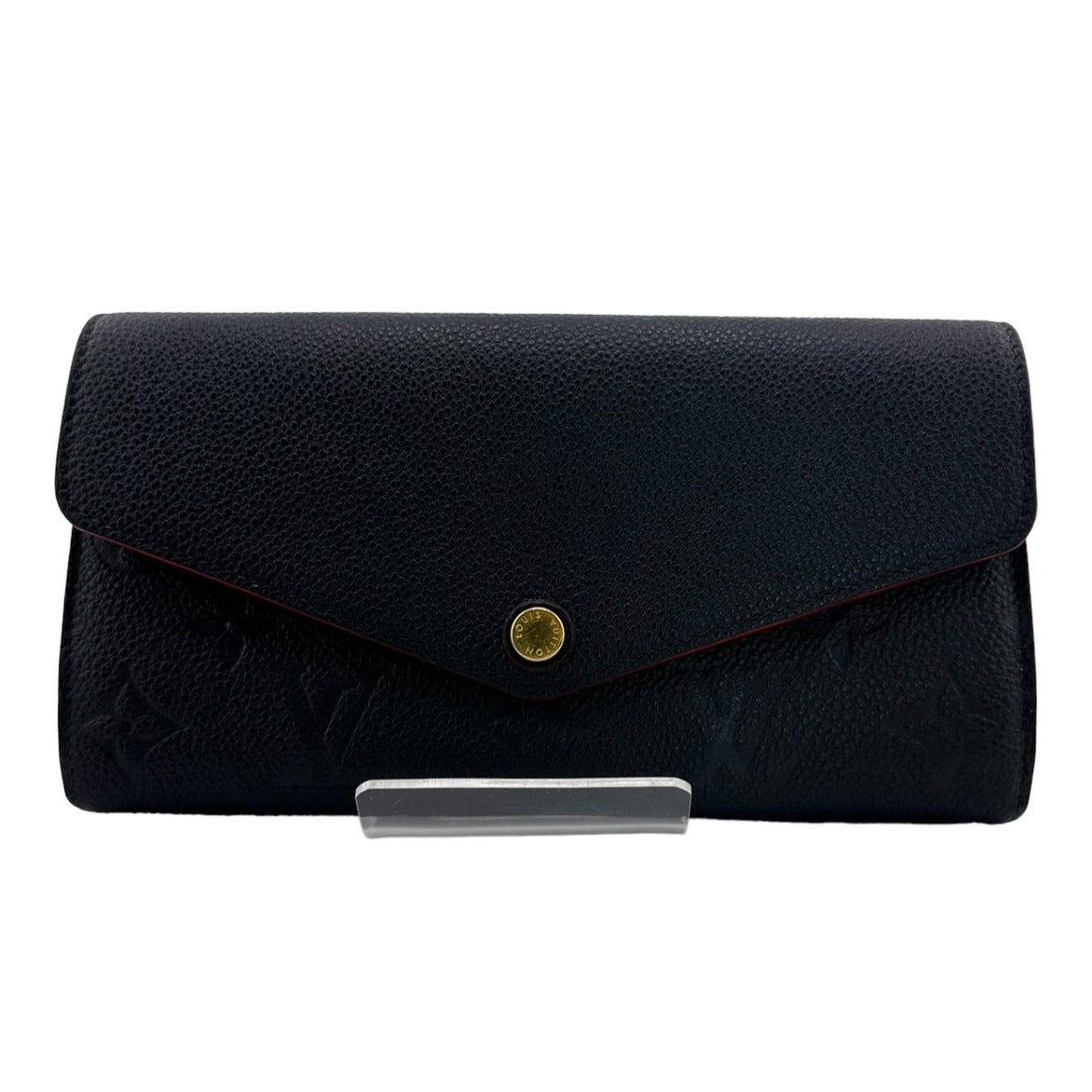 LOUIS VUITTON Long Wallet Purse M62125 Monogram Ann Platt Marine Rouge Portefeuille Sarah Ann Platt Coin purse with Card Case Women