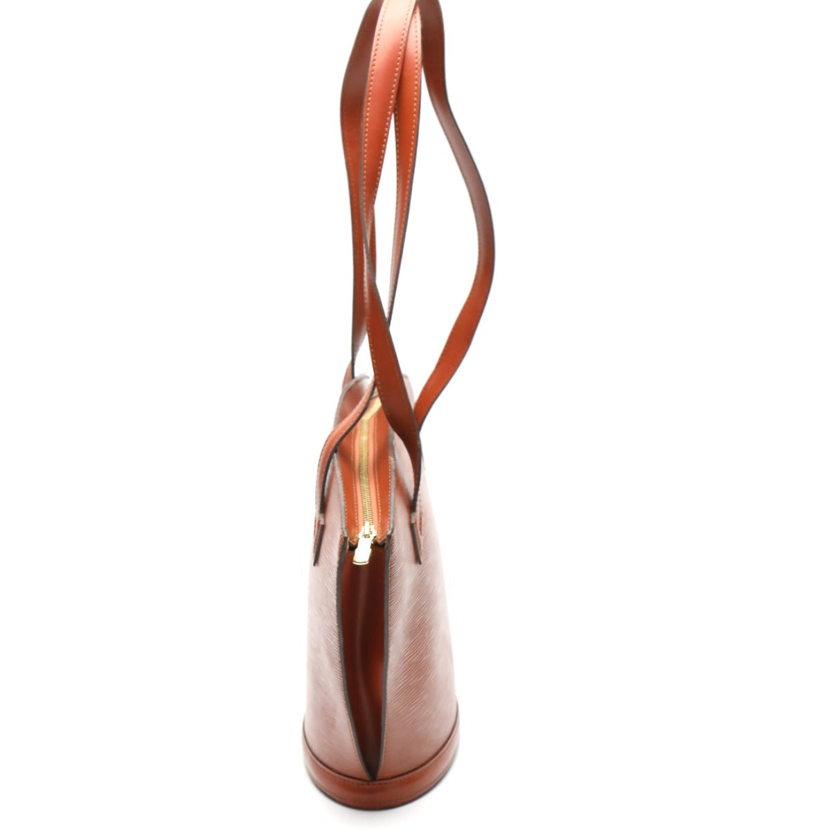 LOUIS VUITTON Handbag M52333 Epi Leather Kenya Brown Tote Bag Epi Saint-Jacques Poignier Long Women
