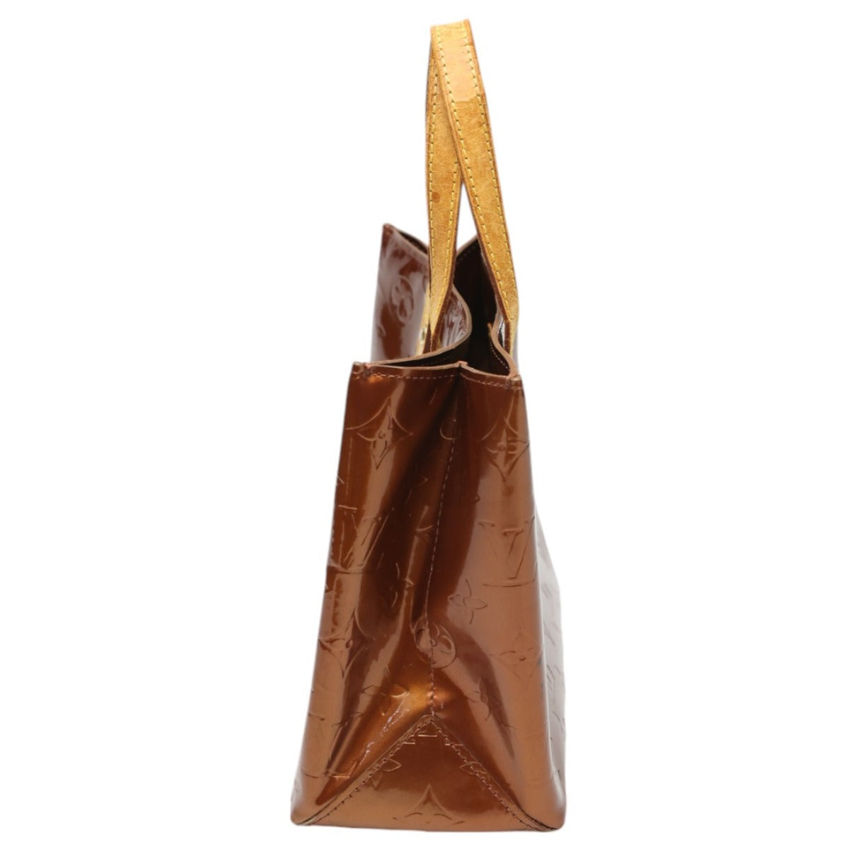 LOUIS VUITTON Handbag M91146 Monogram Vernis bronze Lead PM Vernis Mini bag Women