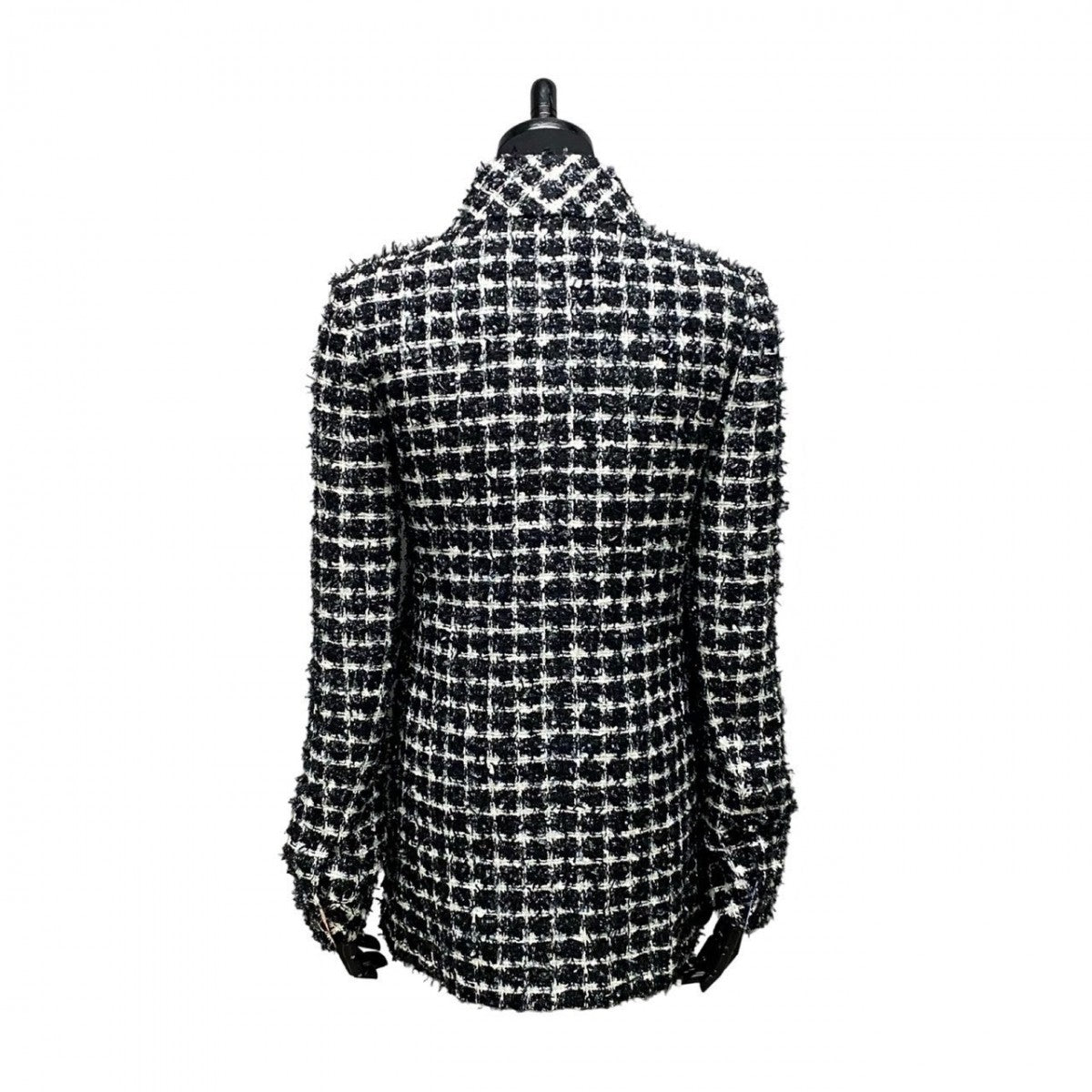 CHANEL tailored jacket Cotton, Polyester, Polyamide, Viscose white COCO Mark Women 34
