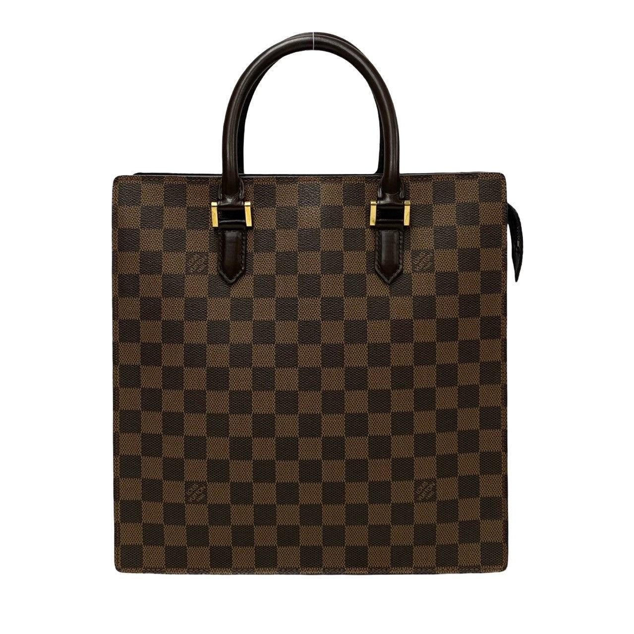 LOUIS VUITTON Handbag N51145 Leather, PVC Brown Damier Venice PM Women
