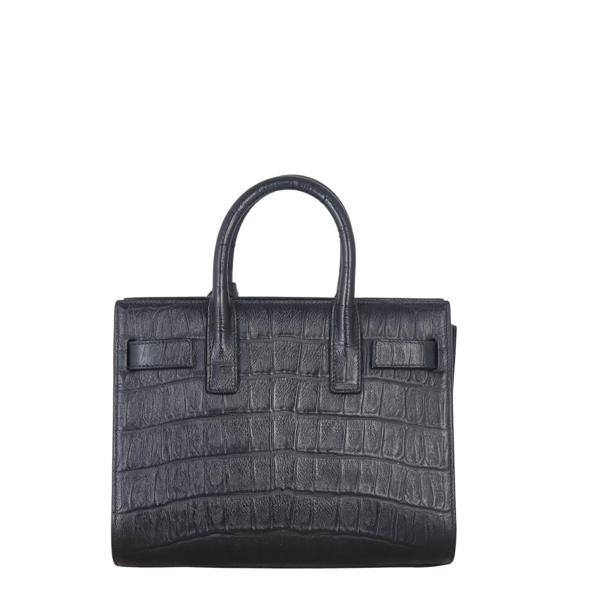 Saint Laurent Sac de Jour Nano Croc-Embossed