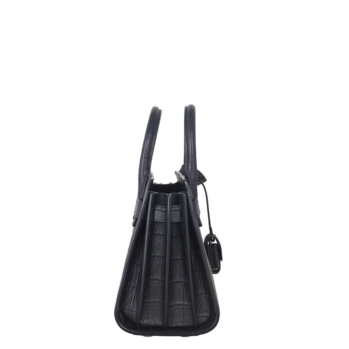 Saint Laurent Sac de Jour Nano Croc-Embossed