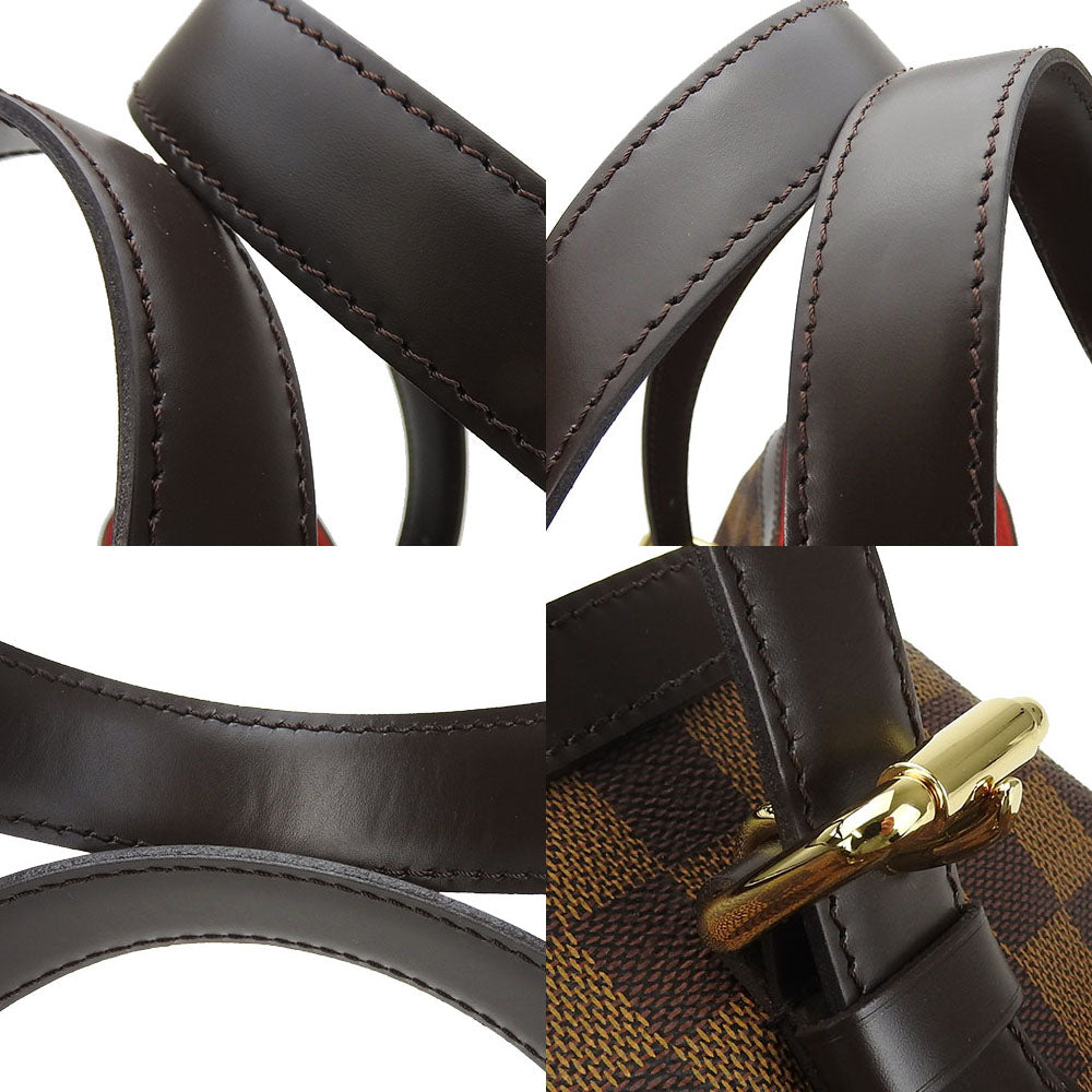 LOUIS VUITTON Tote Bag N51204 Damier Brown HamsteadMM