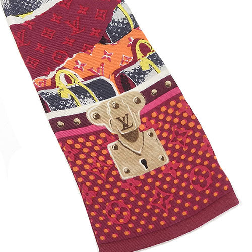 LOUIS VUITTON scarf silk multicolor Bando Women