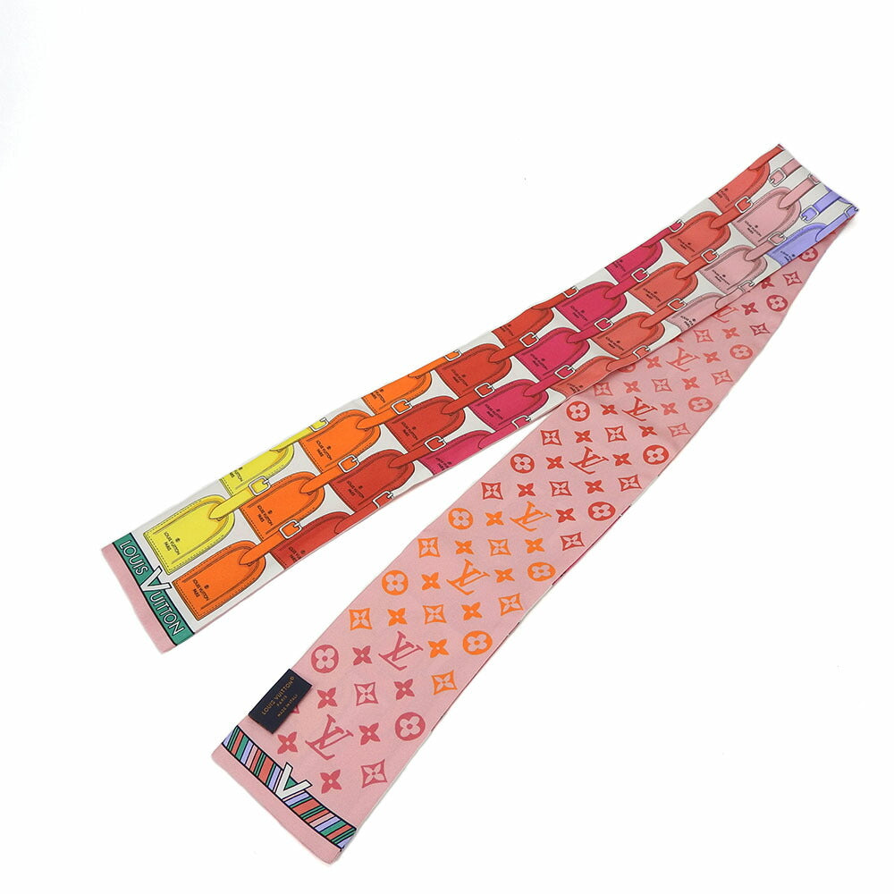 LOUIS VUITTON scarf M77677 silk multicolor My LV Tag Bando Women