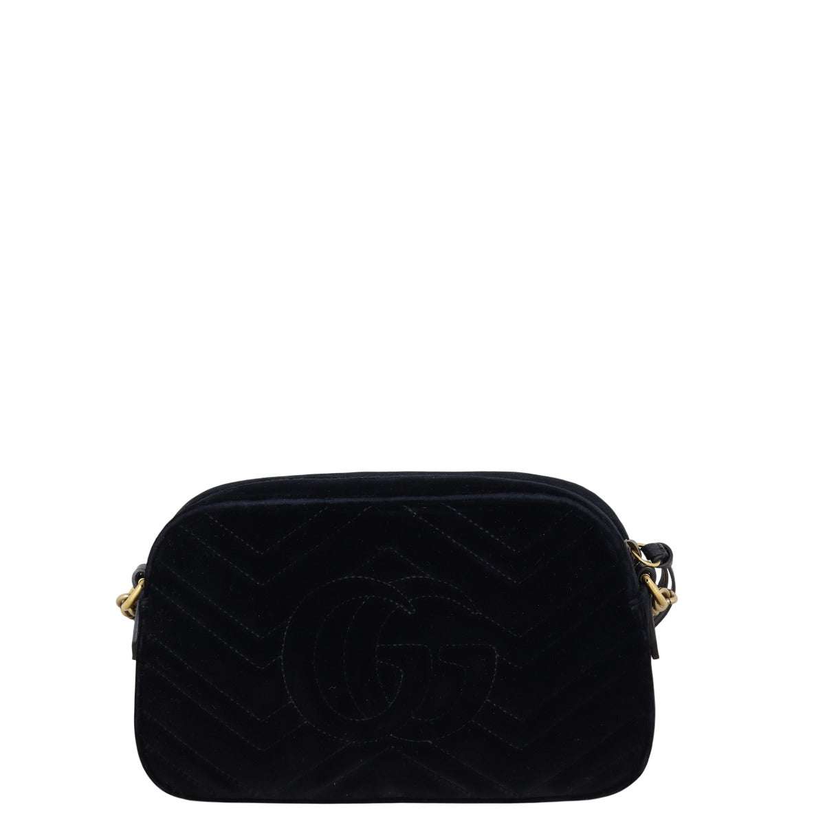 Gucci GG Marmont Velvet Small Camera Bag