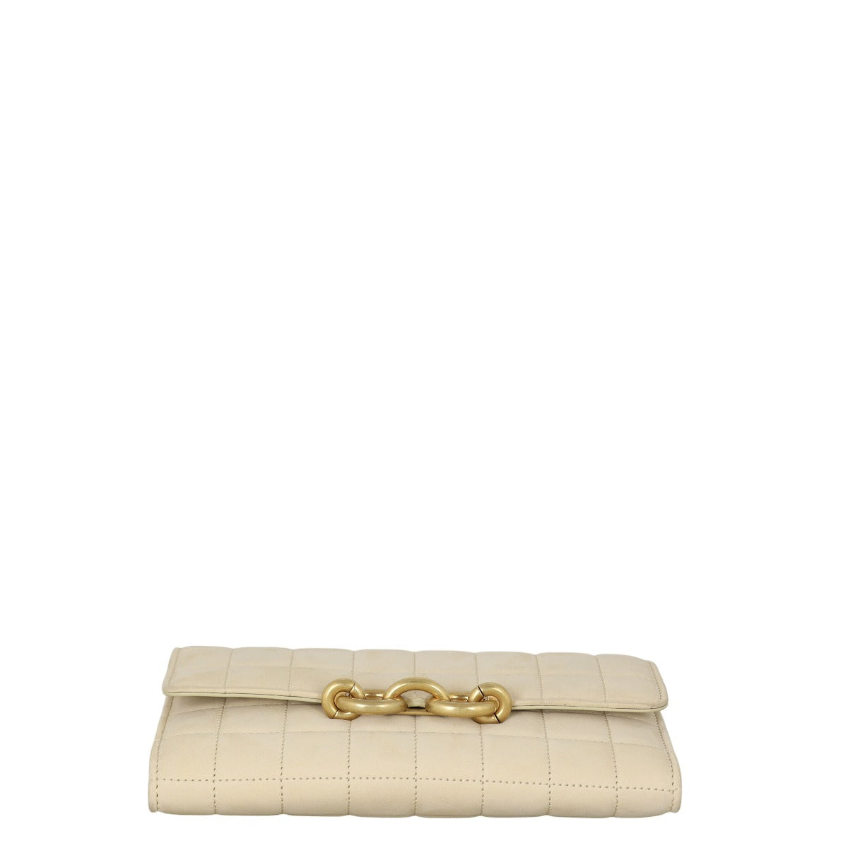 Saint Laurent Le Maillon Wallet On Chain Nubuck
