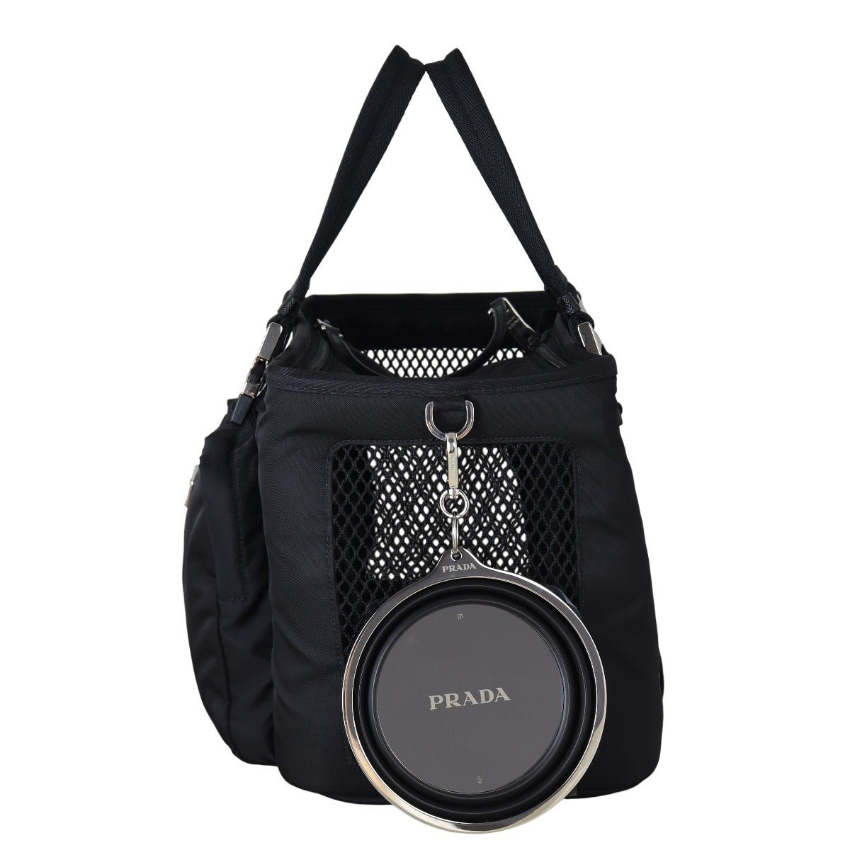 Prada Re-Nylon and Saffiano Pet Bag