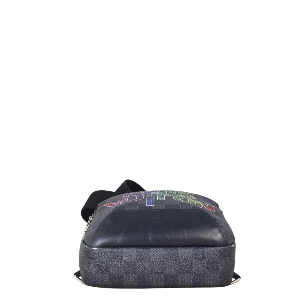 Louis Vuitton Avenue Sling Bag Damier Graphite Logo