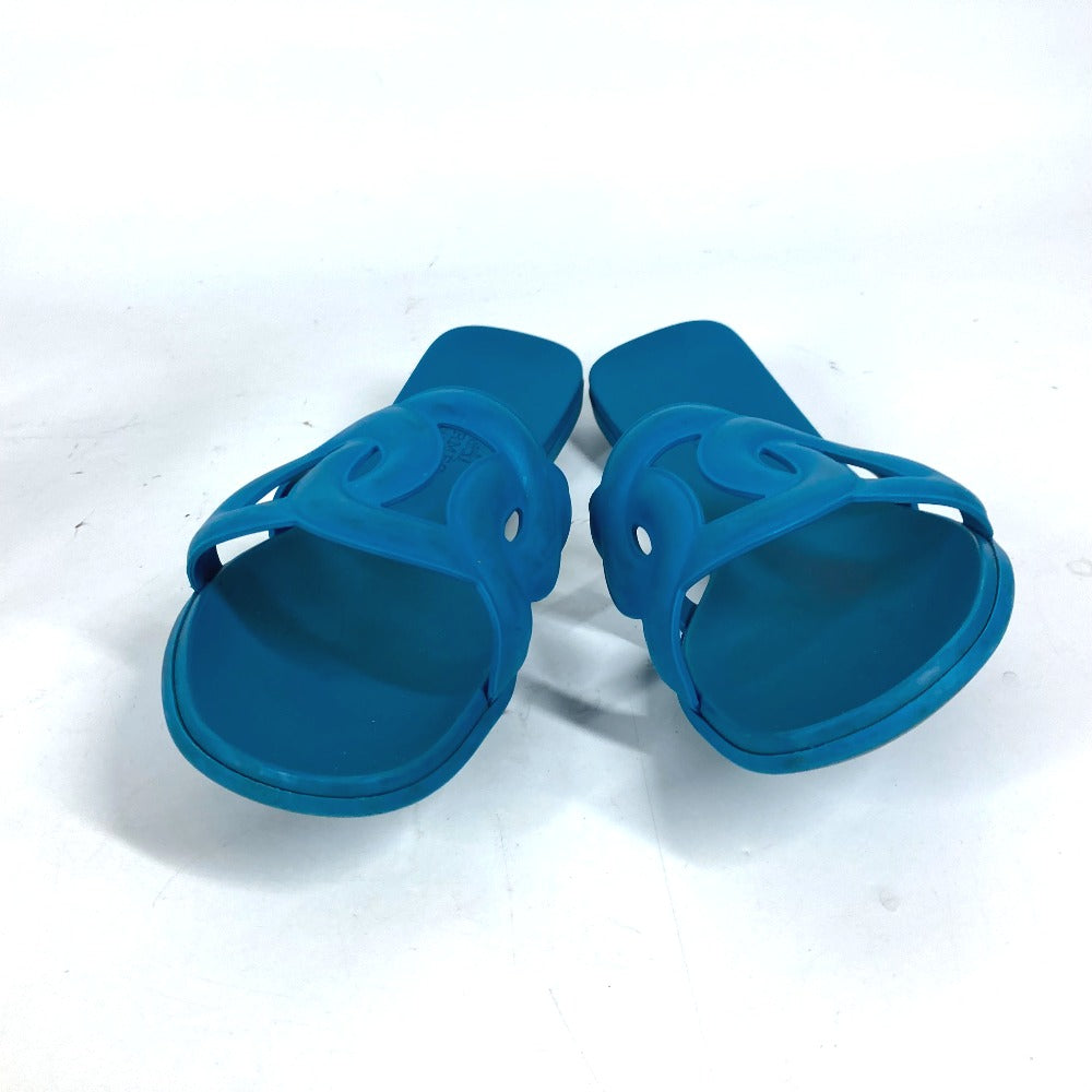 HERMES Sandals rubber blue Aloha Women 36