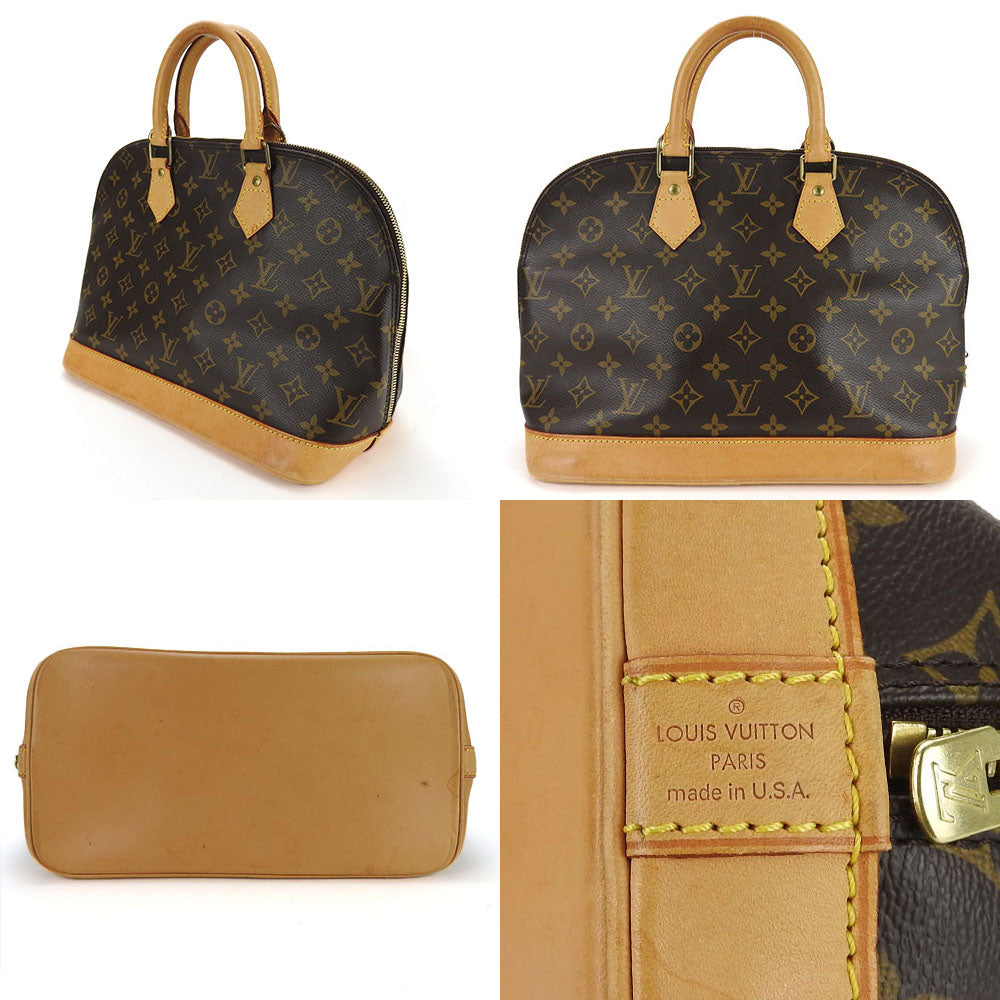 LOUIS VUITTON Handbag M51130 Monogram Brown Alma