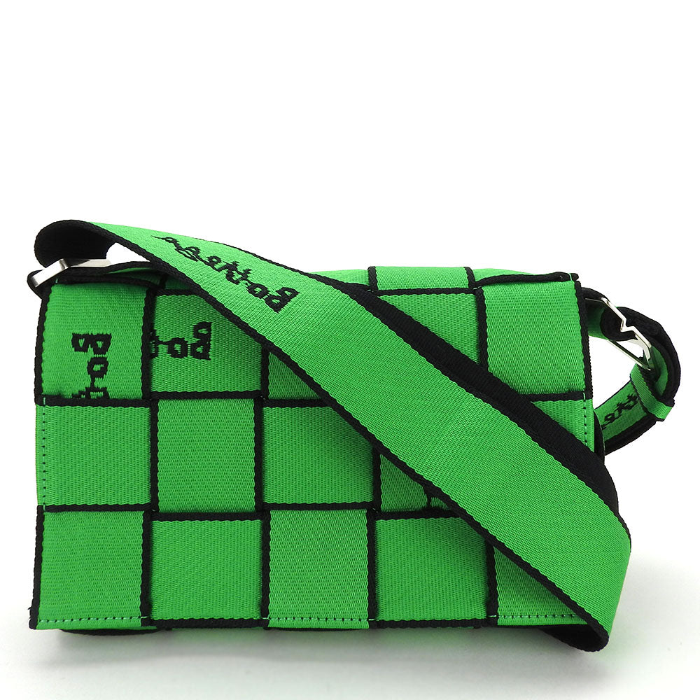 BOTTEGAVENETA Shoulder Bag cotton green cassette bag Women
