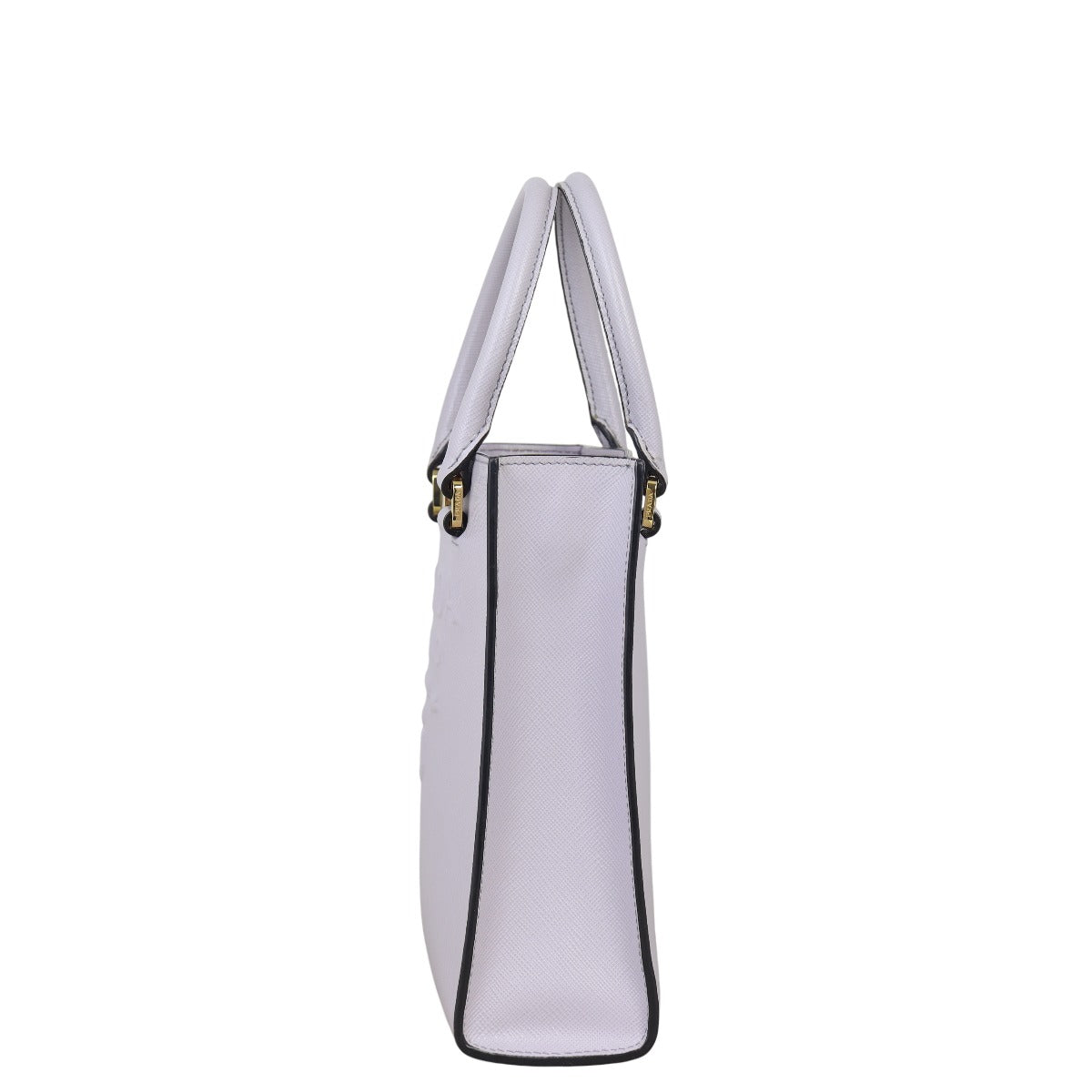 Prada Saffiano Embossed Logo Tote Small