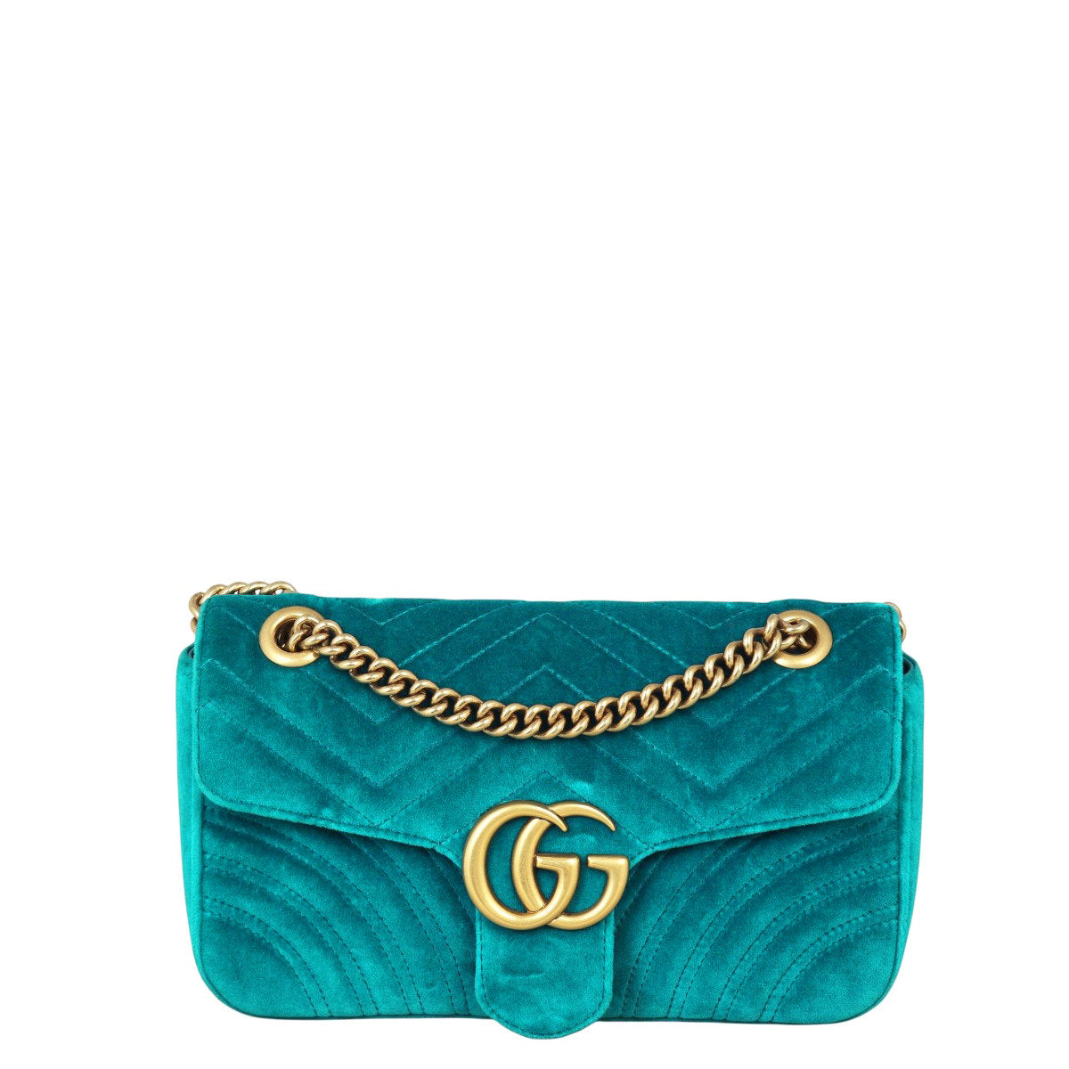 Gucci GG Marmont Velvet Medium Shoulder Bag