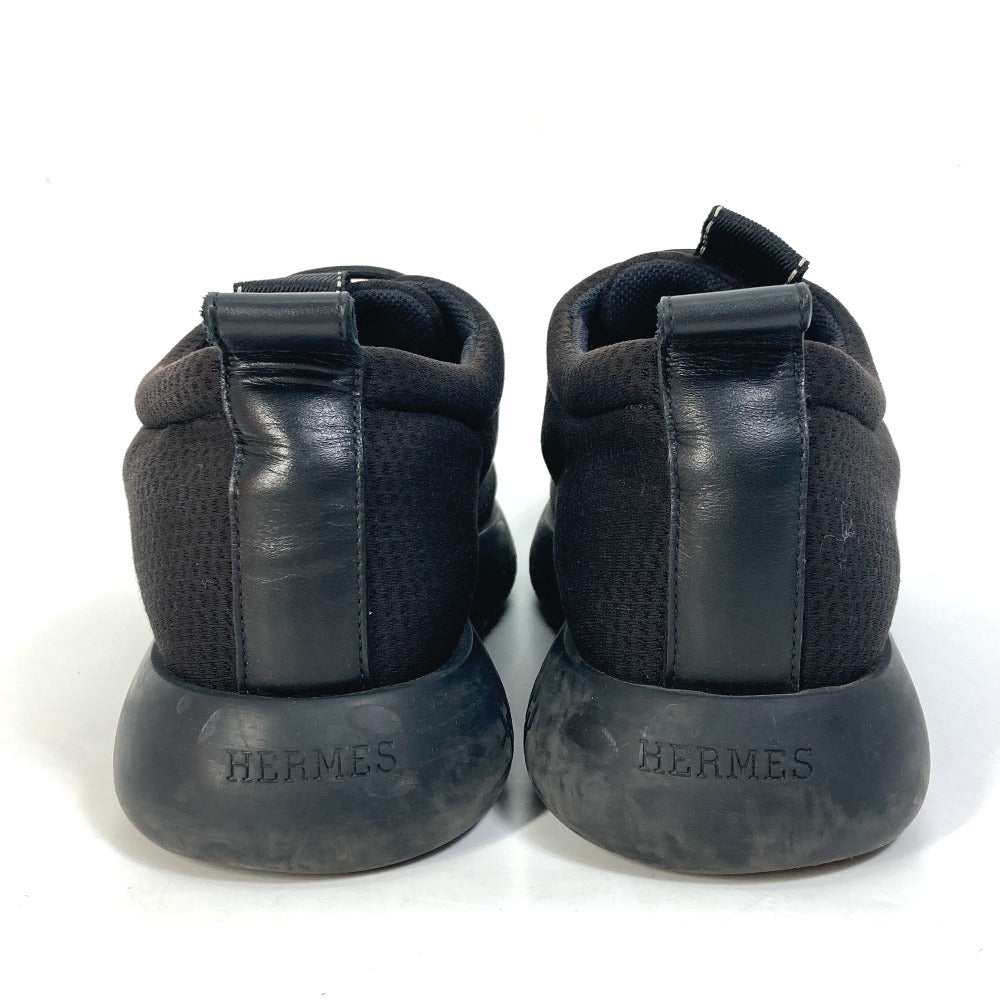 HERMES sneakers Mesh / leather black mesh Women 37
