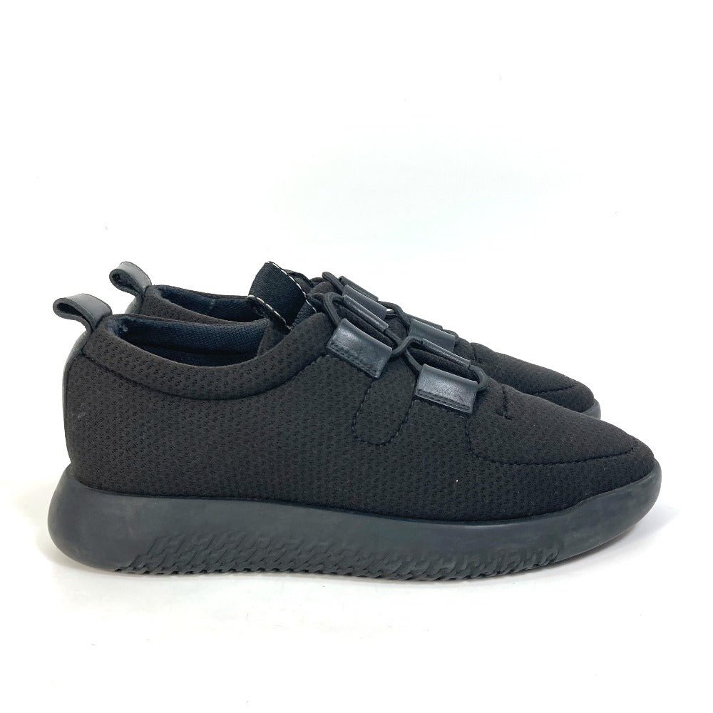 HERMES sneakers Mesh / leather black mesh Women 37