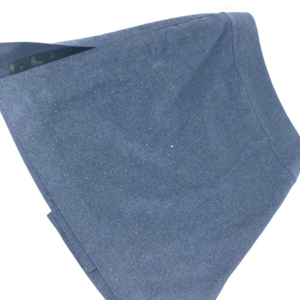 HERMES skirt wool Navy Plain Women 34