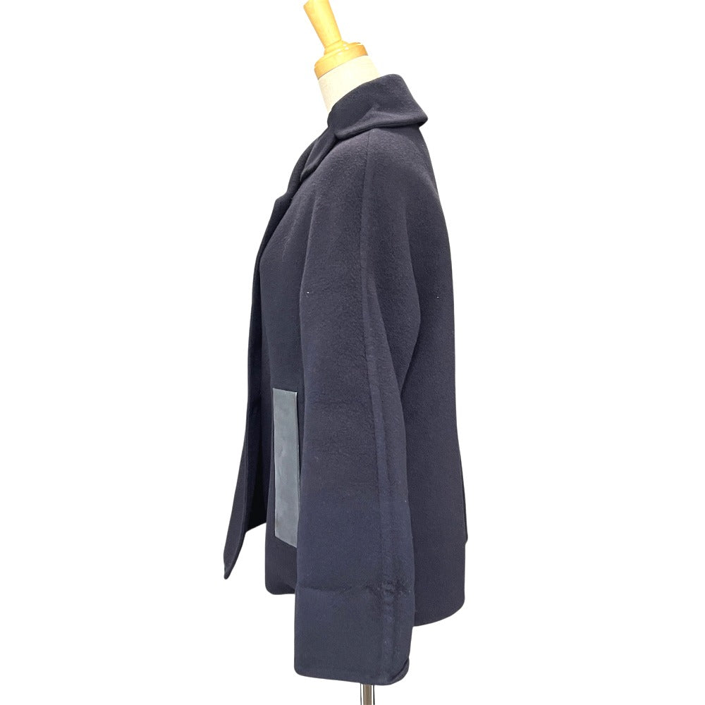 HERMES Jacket cashmere Navy 34
